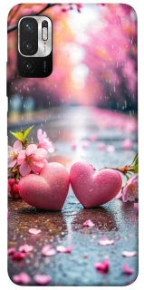 Чехол на Xiaomi Redmi Note 10 5G Pink heart фото 1 из 1