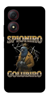 Чехол на ZTE Blade A34 4G Spioniro Golubiro фото 1 из 1