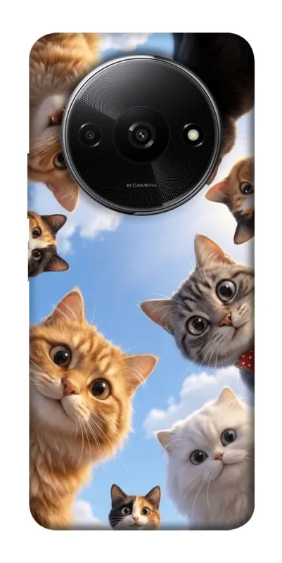 Чохол на Xiaomi Redmi A3 Cats фото 1 з 1