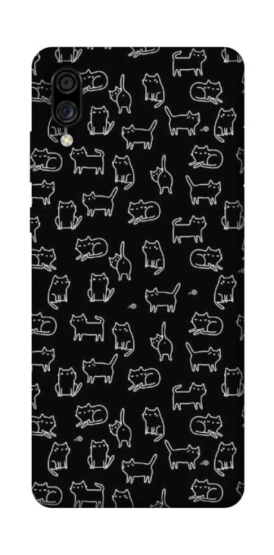 Чохол на ZTE Blade A5 (2020) Black Cats фото 1 з 1