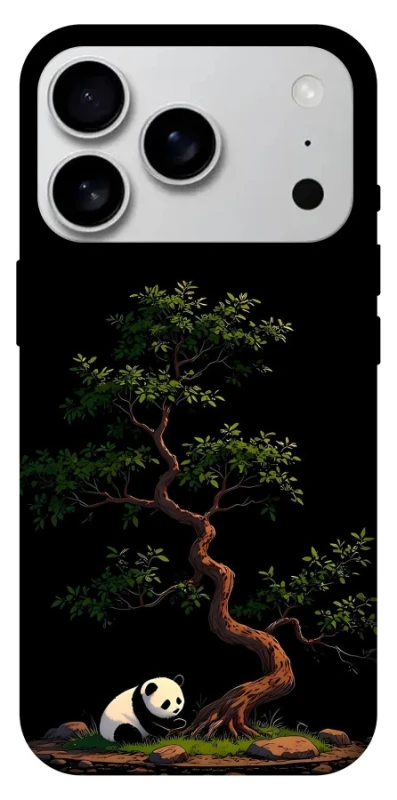 Чехол на Apple iPhone 17 Pro Max (6.9") Panda and tree фото 1 из 1