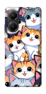Чохол на Xiaomi Poco X6 Pro Cute Cat v2 фото 1 з 1
