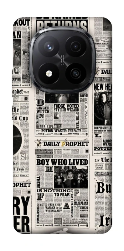 Чохол на Xiaomi Redmi Note 14 Pro+ 5G Harry Potter newspaper фото 1 з 1