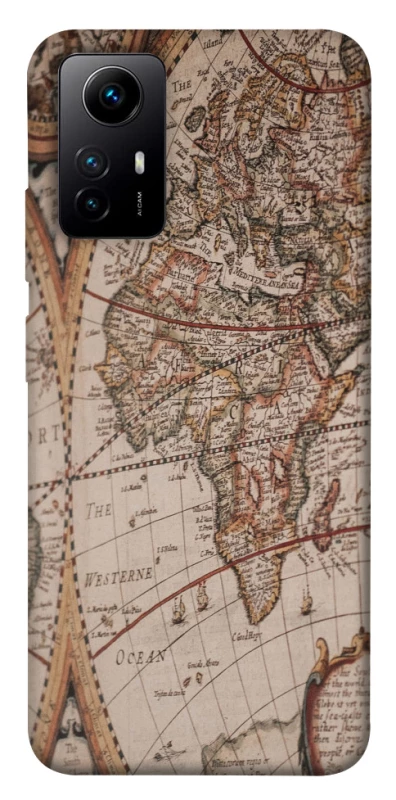 Чехол на Xiaomi Redmi Note 12S Карта путешествий фото 1 из 1