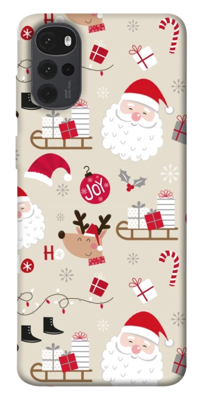 Чохол на Motorola Moto G22 Новорічний v1 фото 1 з 1