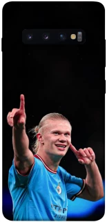 Чехол на Samsung Galaxy S10+ Erling Haaland фото 1 из 1