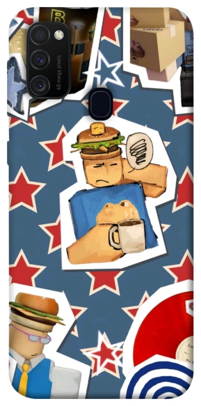 Чохол на Samsung Galaxy M21 Roblox v2 фото 1 з 1