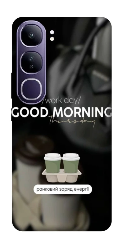 Чохол на Vivo Y300 Thursday coffee фото 1 з 1