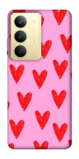 Чохол на Realme 14x Red hearts 2 фото 1 з 1
