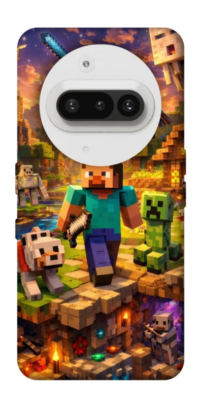 Чохол на Nothing Phone (3a) Minecraft v6 фото 1 з 1