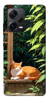 Чохол на Xiaomi Redmi Note 12 Pro+ 5G red cat фото 1 з 1