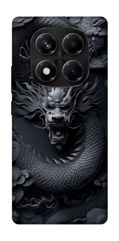 Чехол на Xiaomi Redmi Note 14 Pro 5G black dragon фото 1 из 1