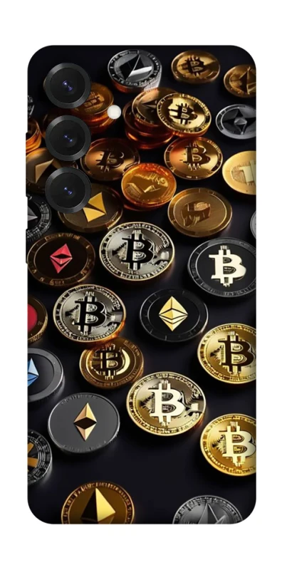 Чехол на Samsung Galaxy S26+ Many coins фото 1 из 1