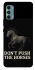 Чохол на Motorola Moto G60 Don't push the horses фото 1 з 1