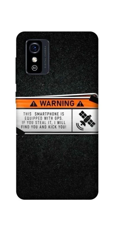 Чехол на ZTE Blade L9 Warning фото 1 из 1