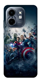 Чехол на Infinix Smart 9 4G / Hot 50i Marvel heroes фото 1 из 1