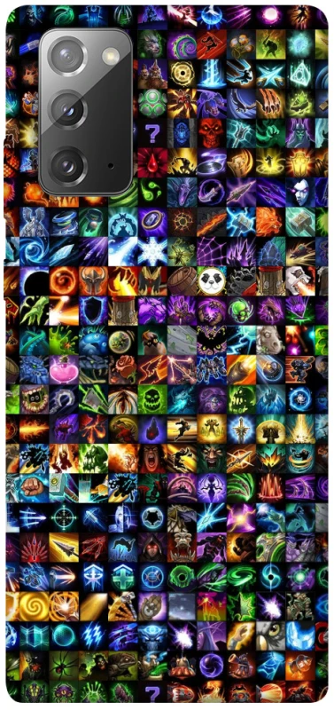 Чехол на Samsung Galaxy Note 20 Abilities menu ver.1 фото 1 из 1