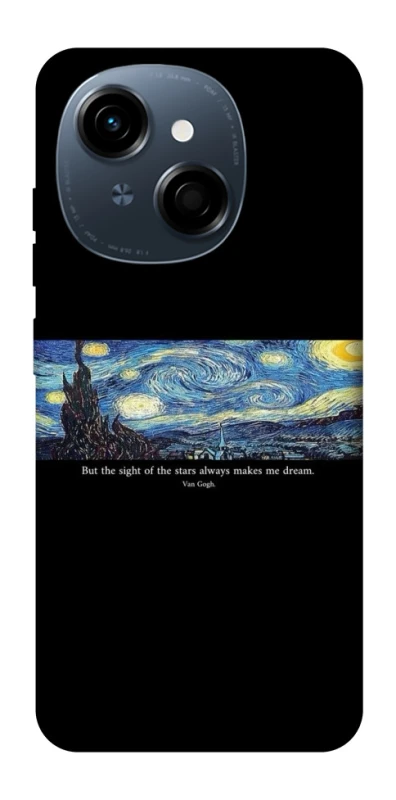 Чохол на TECNO Spark Go 1 Starry night Van Gogh фото 1 з 1