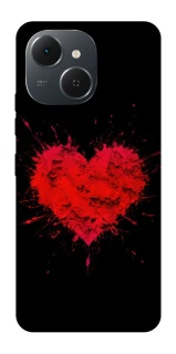 Чохол на TECNO Spark 40C Splash heart фото 1 з 1