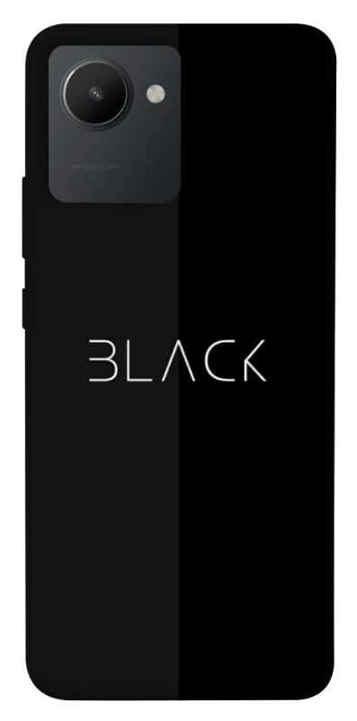 Чехол на Realme C30 Black фото 1 из 1