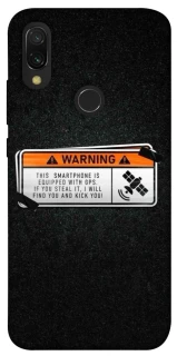 Чохол на Xiaomi Redmi 7 Warning фото 1 з 1