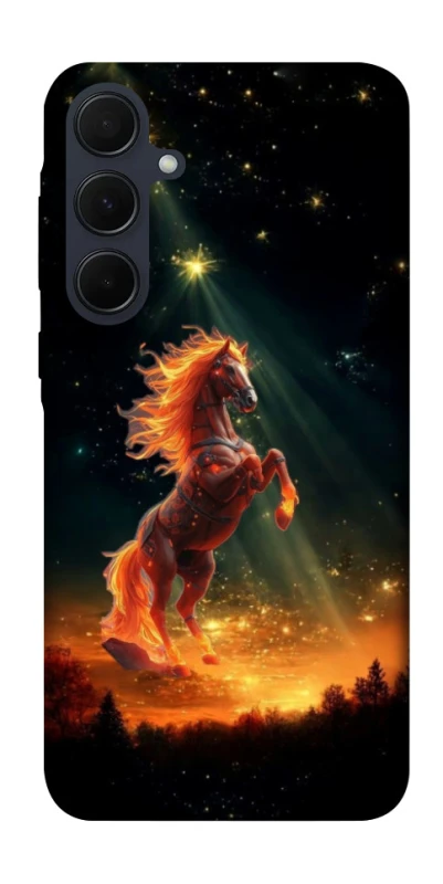 Чохол на Samsung Galaxy A55 Red Fire Horse ver.2 фото 1 з 1