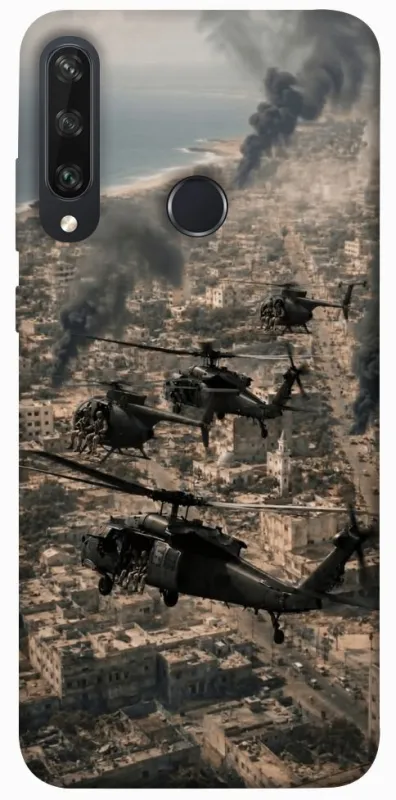Чехол на Huawei Y6p Black hawk фото 1 из 1