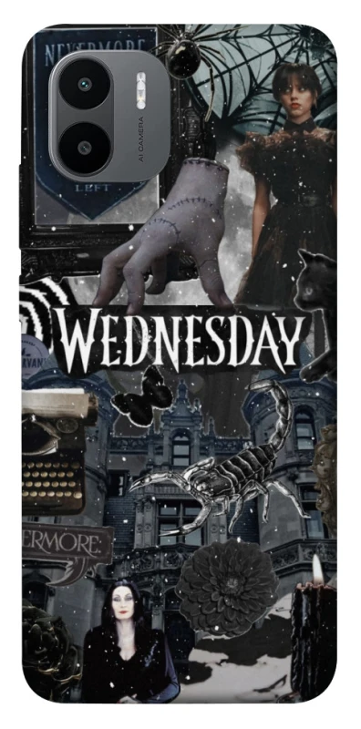 Чохол на Xiaomi Redmi A1+ / Poco C50 / A2+ Wednesday Collage ver.2 фото 1 з 1