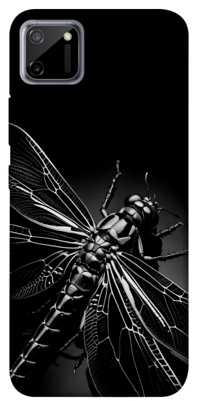 Чехол на Realme C11 Black dragonfly фото 1 из 1