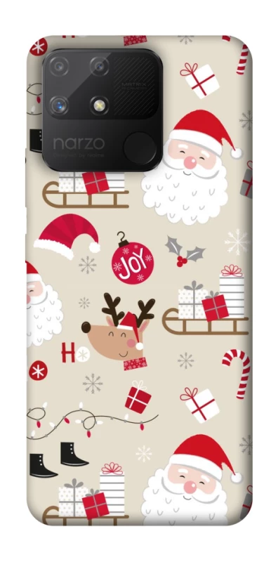 Чохол на Realme Narzo 50A Новорічний v1 фото 1 з 1