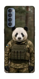 Чехол на Oppo Reno 4 Pro Панда защитник фото 1 из 1