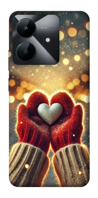 Чехол на Realme Note 60x Heart in hand фото 1 из 1