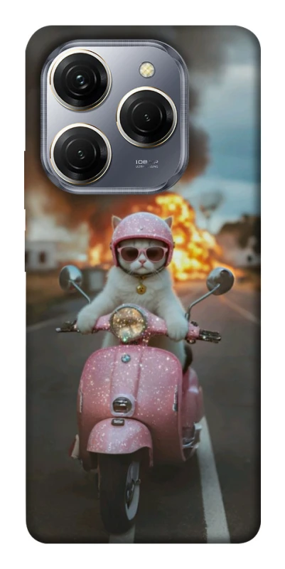 Чехол на TECNO Spark 20 Pro Exploding Kittens ver.3 фото 1 из 1