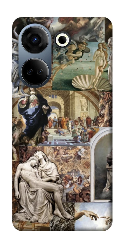 Чохол на TECNO Camon 20 Pro (CK7n) Art collage ver.10 фото 1 з 1