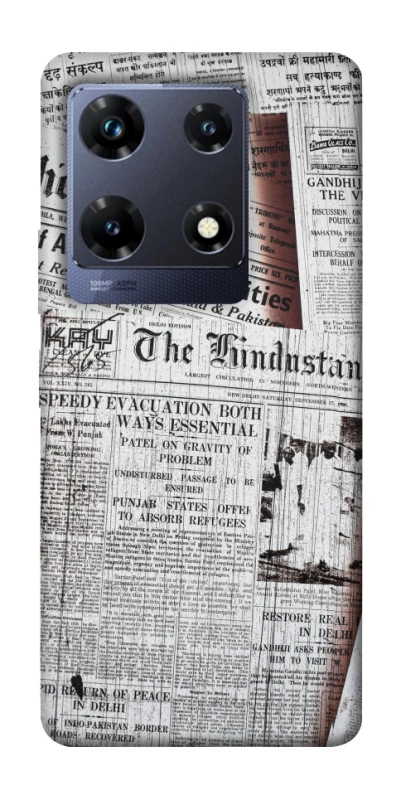 Чохол на Infinix Note 30 Pro Газети фото 1 з 1