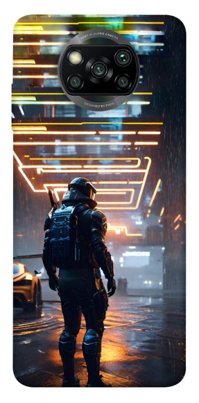 Чохол на Xiaomi Poco X3 NFC / Poco X3 Pro Cyber character фото 1 з 1