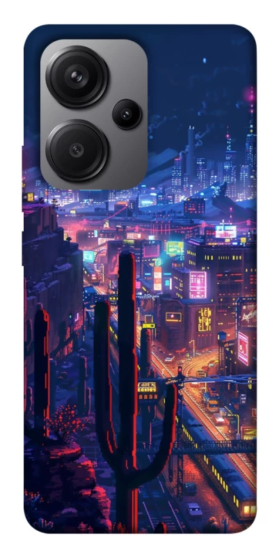 Чохол на Xiaomi Redmi Note 13 Pro+ Night city фото 1 з 1