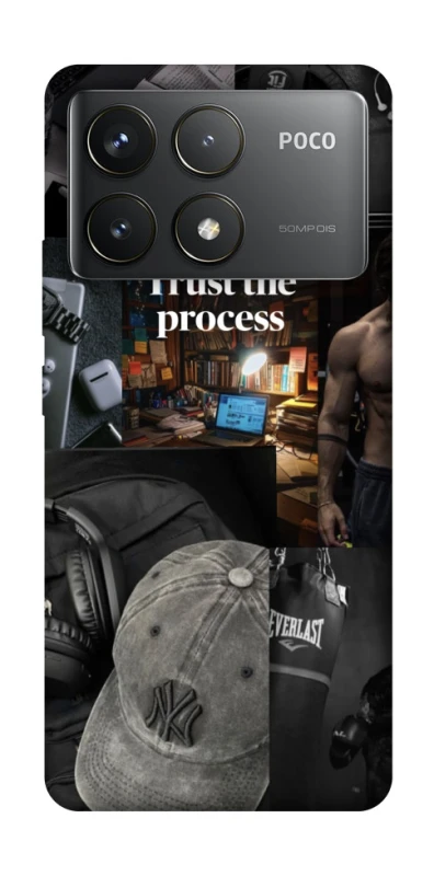 Чохол на Xiaomi Poco F6 Pro Trust the Process фото 1 з 1