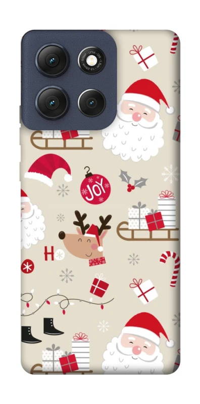 Чохол на Motorola Moto G86 Новорічний v1 фото 1 з 1