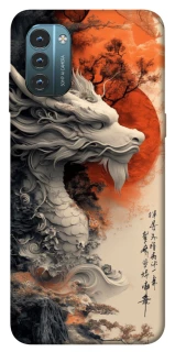 Чехол на Nokia G21 white dragon фото 1 из 1