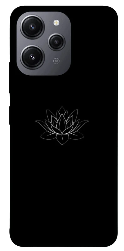 Чохол на Xiaomi Redmi 12 Black Lotus фото 1 Чохол на Xiaomi Redmi 12 Black Lotus фото 1 з 1