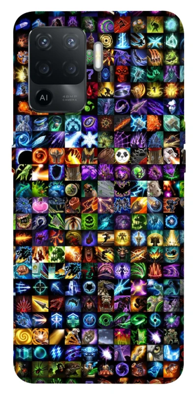 Чохол на Oppo Reno 5 Lite Abilities menu ver.1 фото 1 з 1