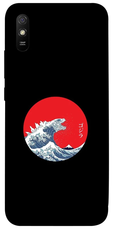 Чехол на Xiaomi Redmi 9A Волны Японии фото 1 из 1