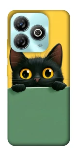 Чохол на ZTE Blade A75 4G Black cat v2 фото 1 з 1