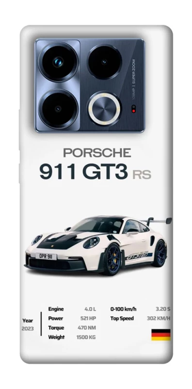 Чохол на Infinix Note 40 4G Porsche 911 GT3 фото 1 з 1