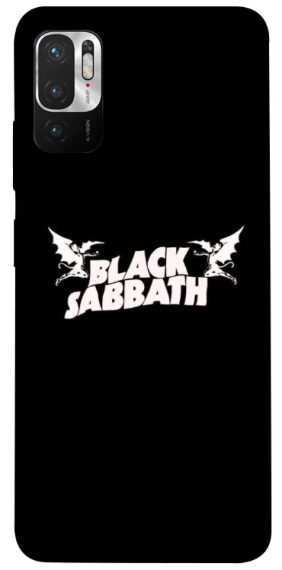 Чохол на Xiaomi Redmi Note 10 5G Black Sabbath logo ver.2 фото 1 з 1