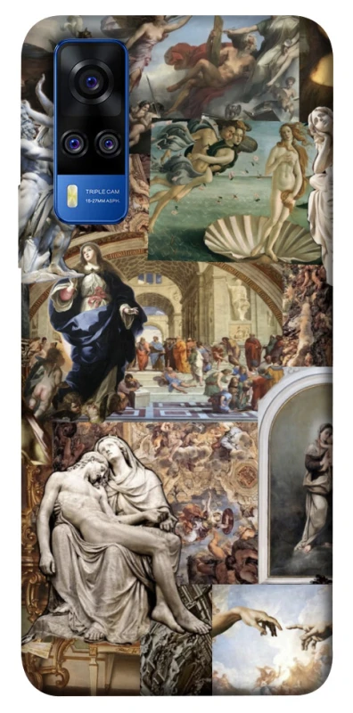 Чохол на Vivo Y51a Art collage ver.10 фото 1 з 1