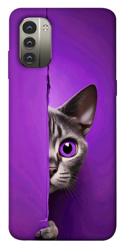 Чохол на Nokia G11 Кіт-підглядач фото 1 з 1