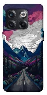 Чехол на OnePlus 10T Нарисованные горы фото 1 из 1