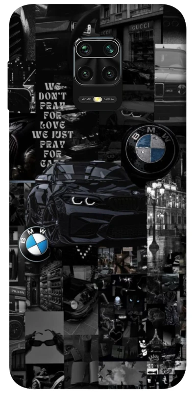 Чохол на Xiaomi Redmi Note 9s / Note 9 Pro / Note 9 Pro Max BMW collage ver.3 фото 1 з 1